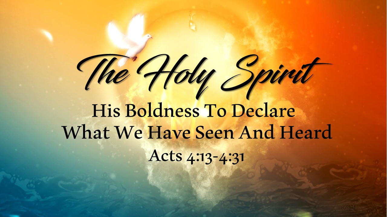 the holy spirit his